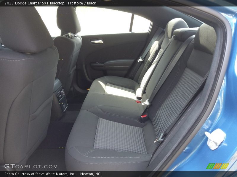 Rear Seat of 2023 Charger SXT Blacktop