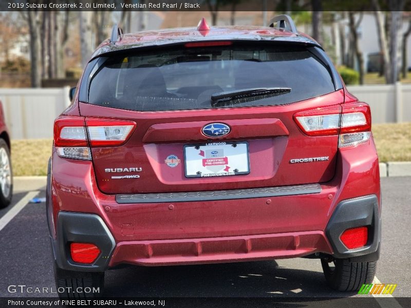 Venetian Red Pearl / Black 2019 Subaru Crosstrek 2.0i Limited