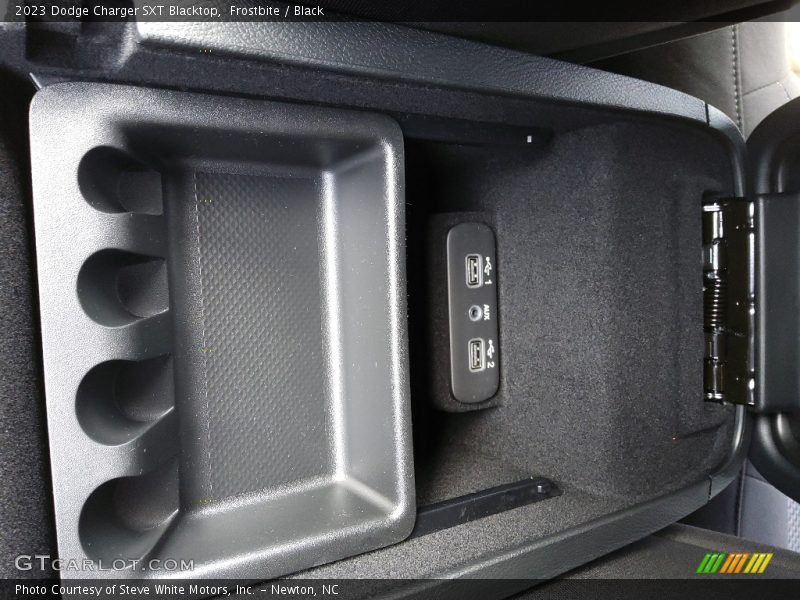 Frostbite / Black 2023 Dodge Charger SXT Blacktop