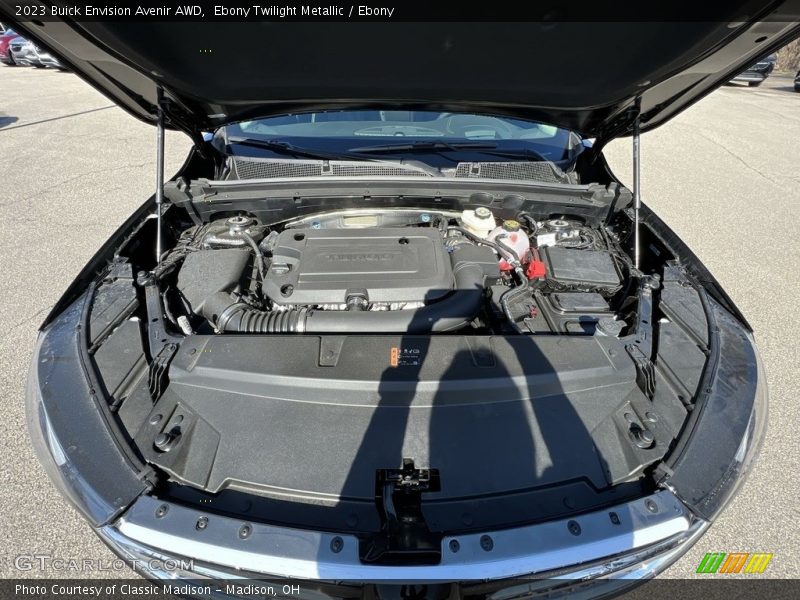 Ebony Twilight Metallic / Ebony 2023 Buick Envision Avenir AWD
