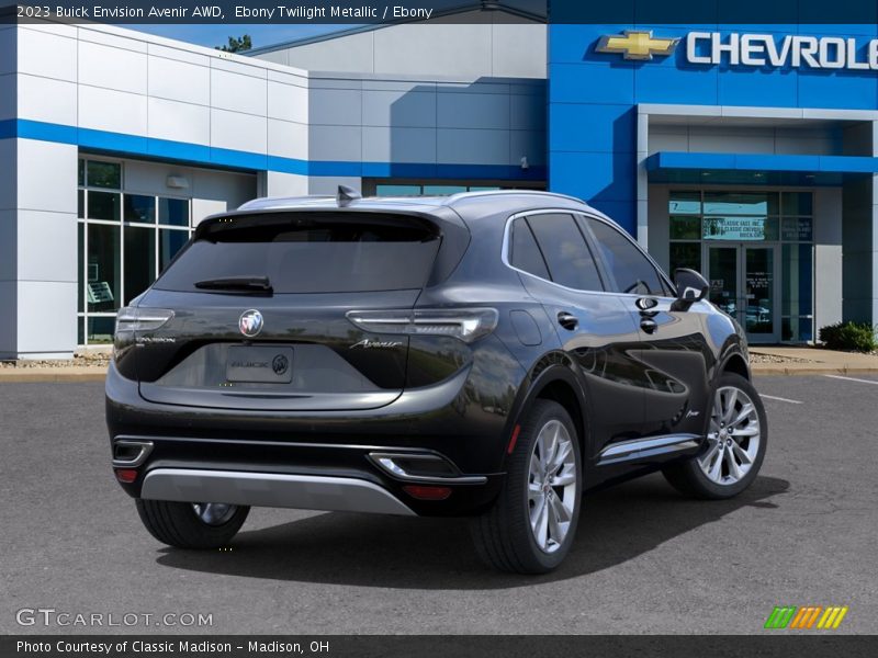 Ebony Twilight Metallic / Ebony 2023 Buick Envision Avenir AWD