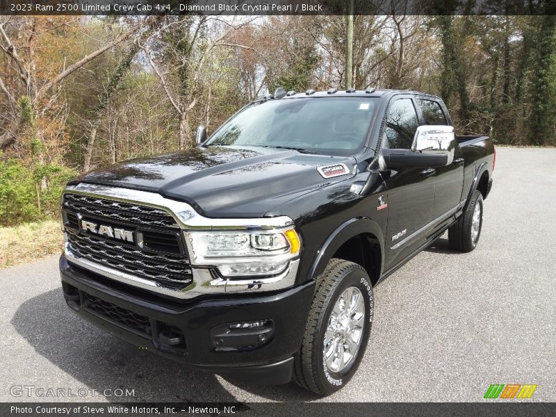 Diamond Black Crystal Pearl / Black 2023 Ram 2500 Limited Crew Cab 4x4