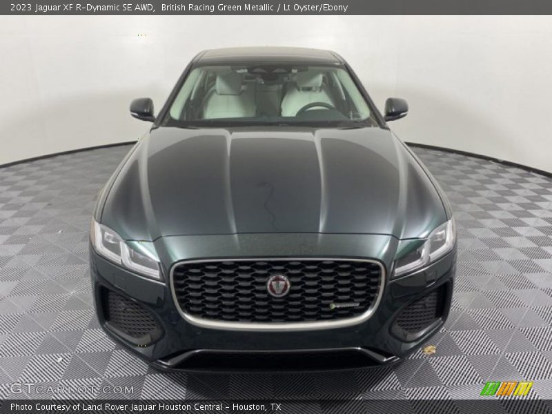 British Racing Green Metallic / Lt Oyster/Ebony 2023 Jaguar XF R-Dynamic SE AWD