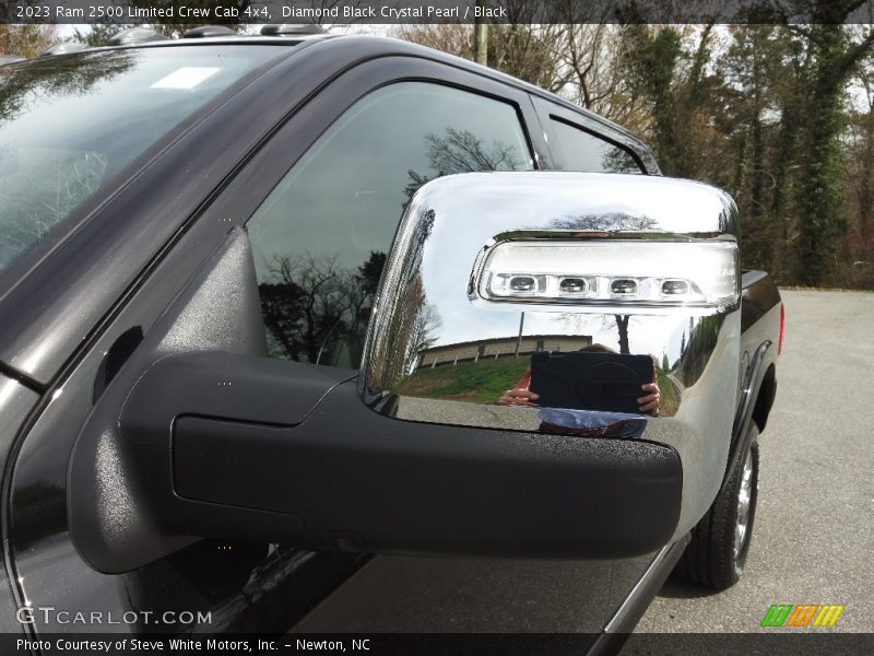Diamond Black Crystal Pearl / Black 2023 Ram 2500 Limited Crew Cab 4x4