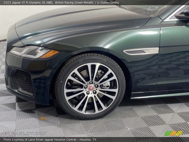 British Racing Green Metallic / Lt Oyster/Ebony 2023 Jaguar XF R-Dynamic SE AWD