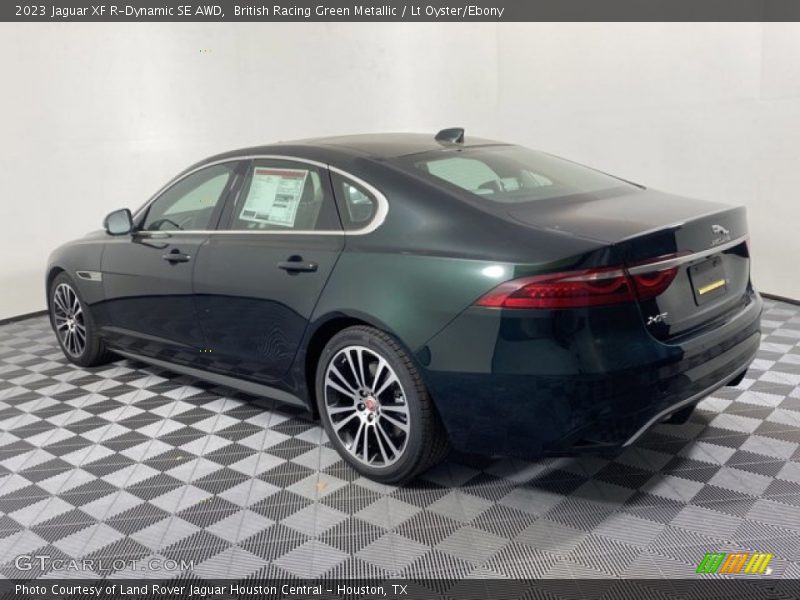 British Racing Green Metallic / Lt Oyster/Ebony 2023 Jaguar XF R-Dynamic SE AWD