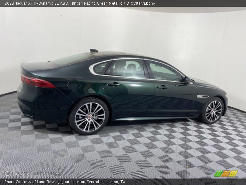British Racing Green Metallic / Lt Oyster/Ebony 2023 Jaguar XF R-Dynamic SE AWD