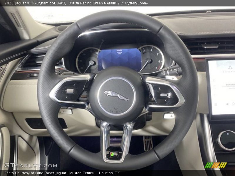 British Racing Green Metallic / Lt Oyster/Ebony 2023 Jaguar XF R-Dynamic SE AWD