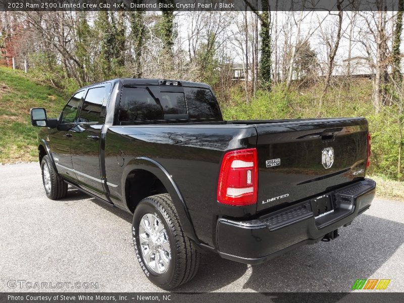 Diamond Black Crystal Pearl / Black 2023 Ram 2500 Limited Crew Cab 4x4