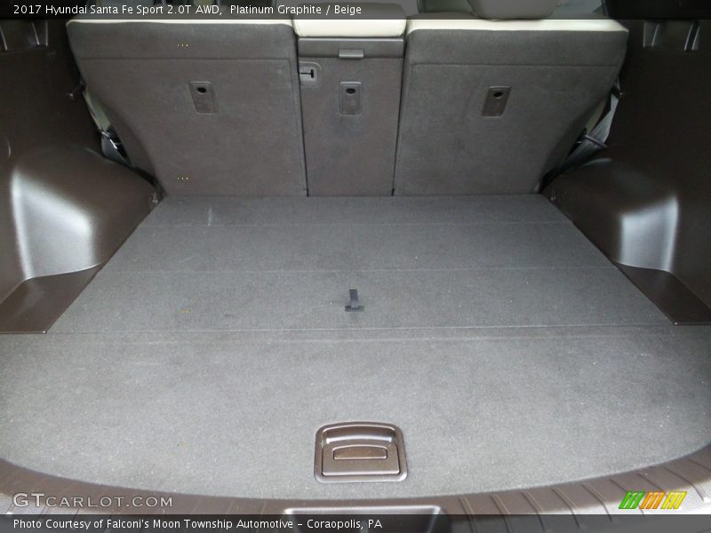  2017 Santa Fe Sport 2.0T AWD Trunk