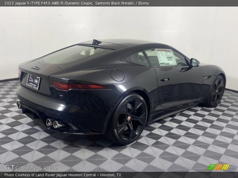 Santorini Black Metallic / Ebony 2023 Jaguar F-TYPE P450 AWD R-Dynamic Coupe
