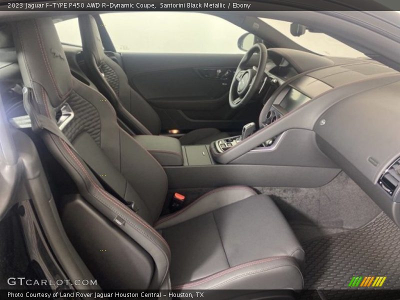 Santorini Black Metallic / Ebony 2023 Jaguar F-TYPE P450 AWD R-Dynamic Coupe