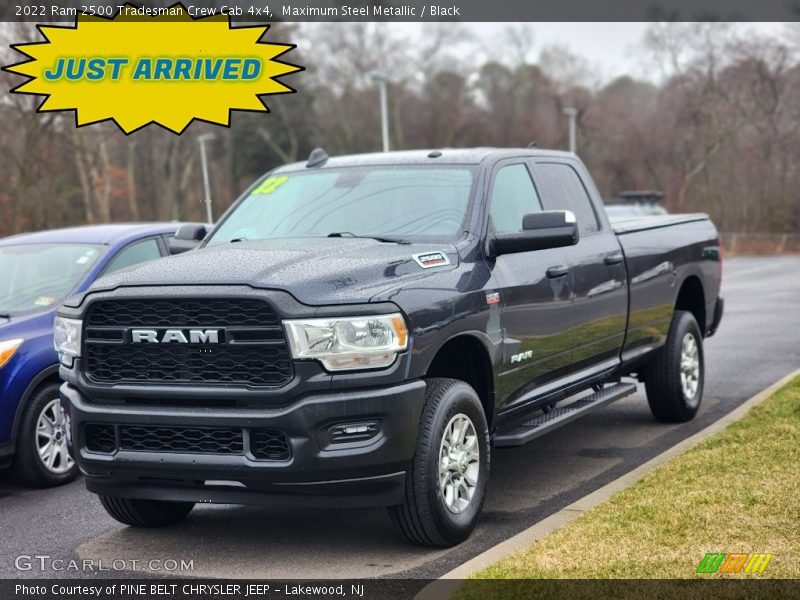 Maximum Steel Metallic / Black 2022 Ram 2500 Tradesman Crew Cab 4x4