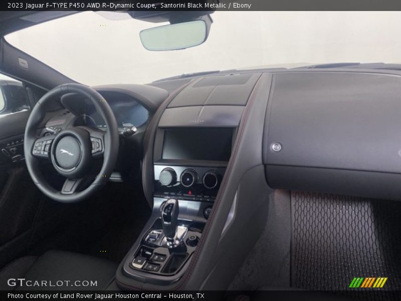 Santorini Black Metallic / Ebony 2023 Jaguar F-TYPE P450 AWD R-Dynamic Coupe