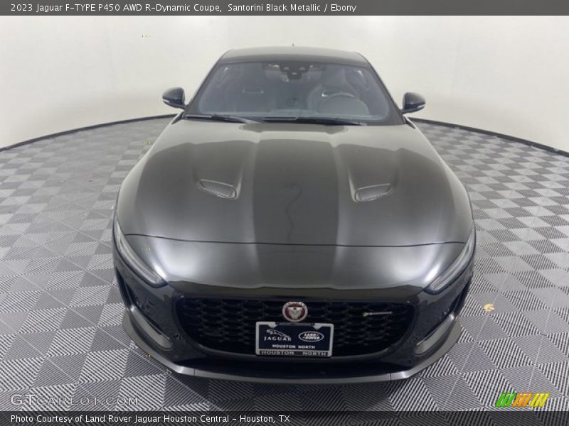 Santorini Black Metallic / Ebony 2023 Jaguar F-TYPE P450 AWD R-Dynamic Coupe