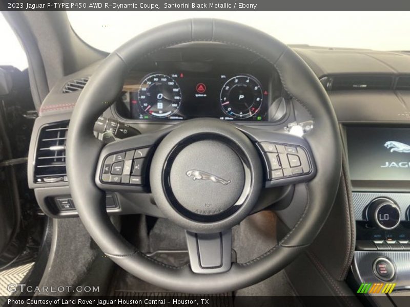  2023 F-TYPE P450 AWD R-Dynamic Coupe Steering Wheel