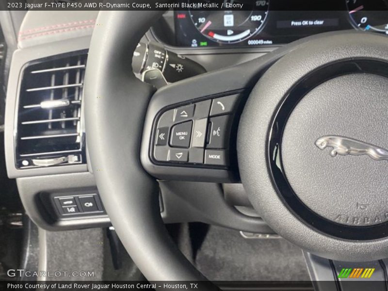  2023 F-TYPE P450 AWD R-Dynamic Coupe Steering Wheel