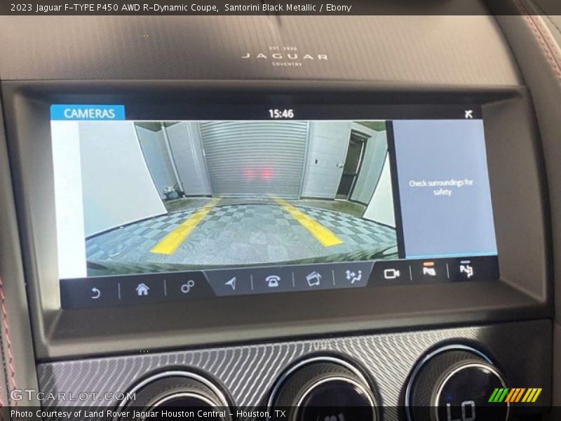 Santorini Black Metallic / Ebony 2023 Jaguar F-TYPE P450 AWD R-Dynamic Coupe