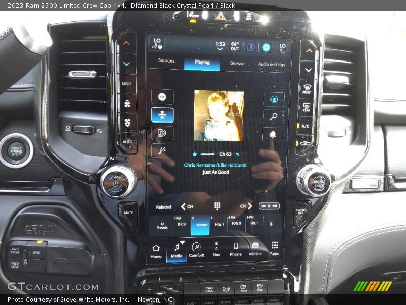 Controls of 2023 2500 Limited Crew Cab 4x4
