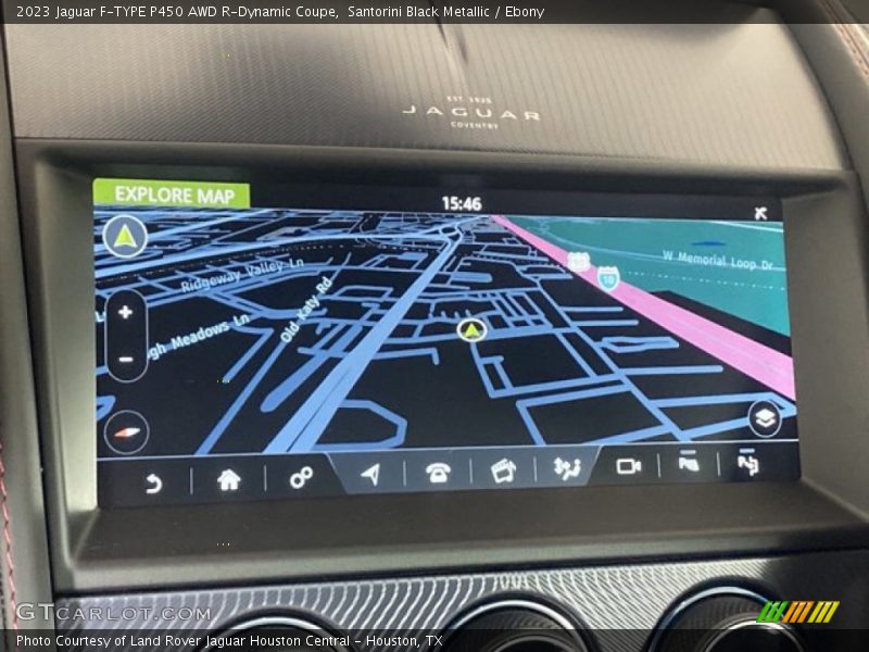 Navigation of 2023 F-TYPE P450 AWD R-Dynamic Coupe