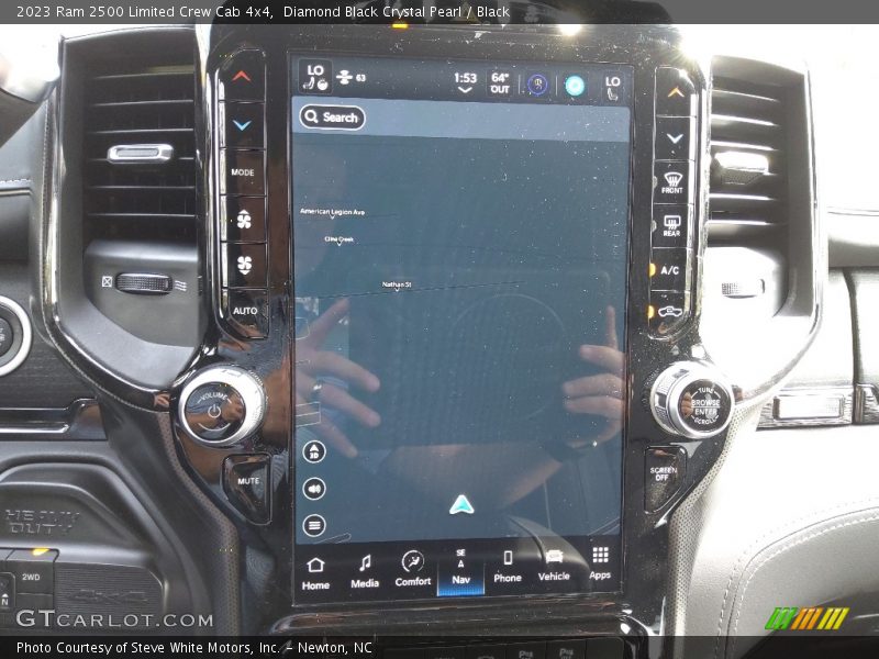 Navigation of 2023 2500 Limited Crew Cab 4x4