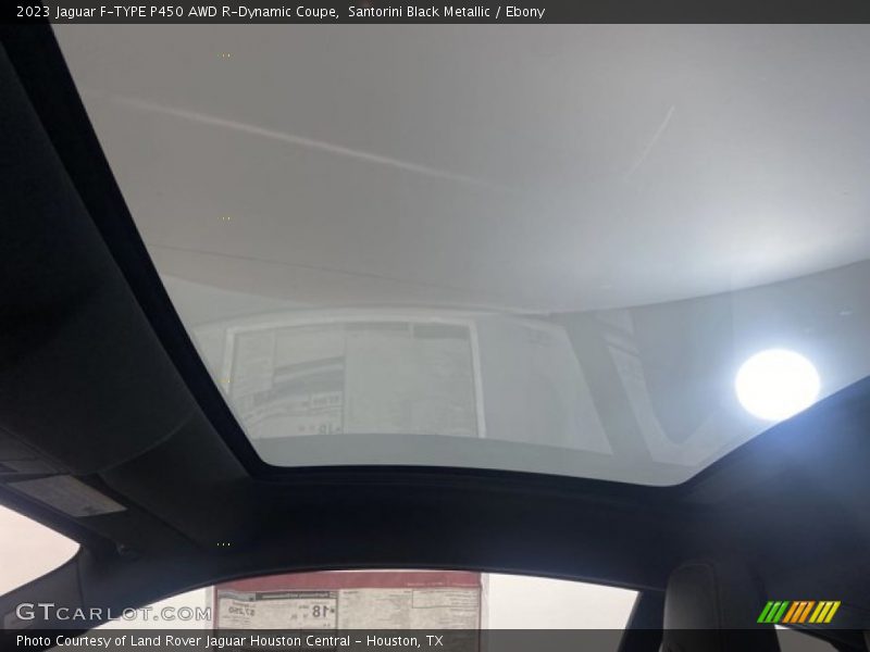 Santorini Black Metallic / Ebony 2023 Jaguar F-TYPE P450 AWD R-Dynamic Coupe
