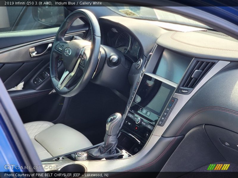 Iridium Blue / Gallery White 2019 Infiniti Q50 3.0t AWD
