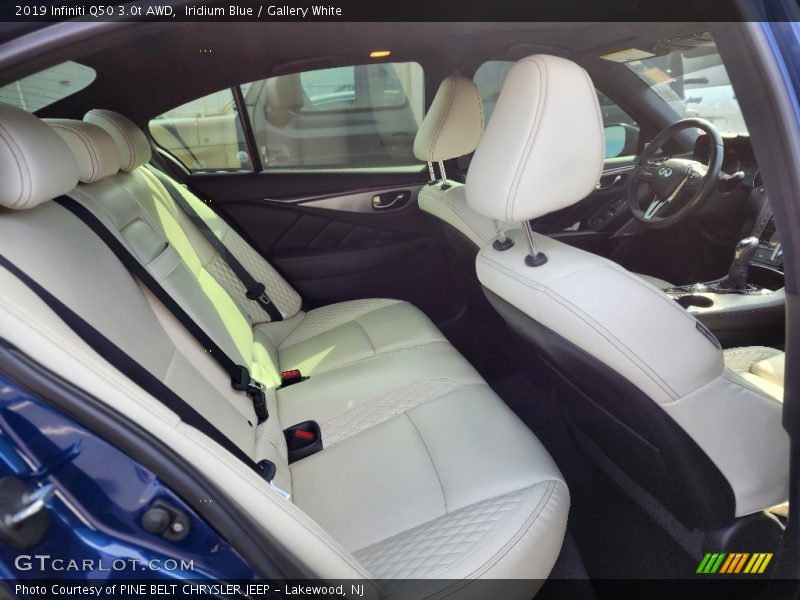 Iridium Blue / Gallery White 2019 Infiniti Q50 3.0t AWD