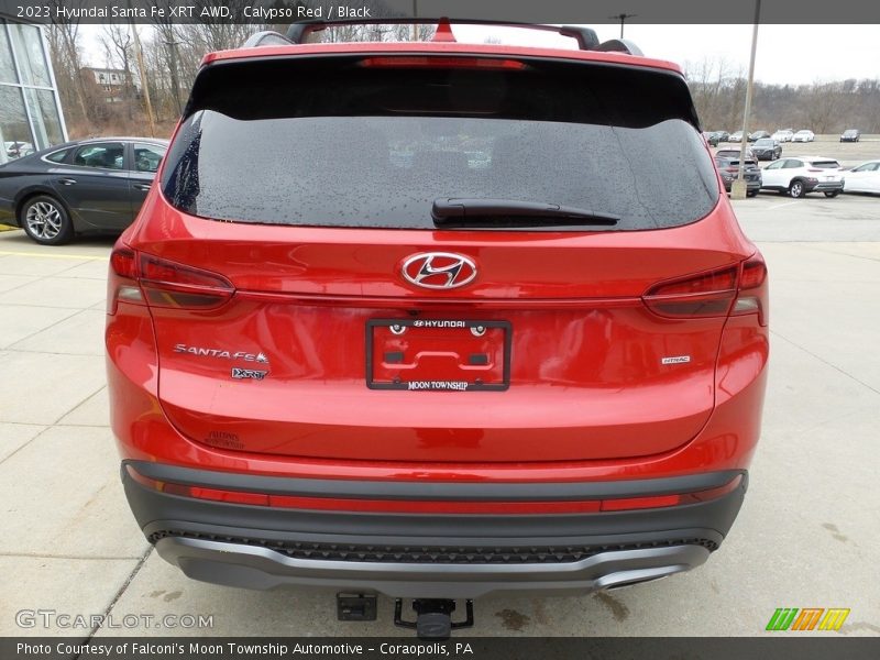 Calypso Red / Black 2023 Hyundai Santa Fe XRT AWD