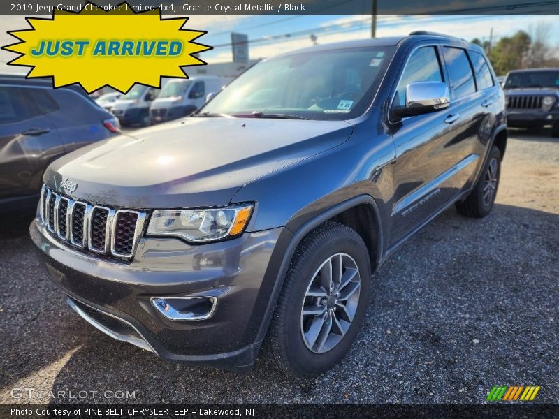 Granite Crystal Metallic / Black 2019 Jeep Grand Cherokee Limited 4x4