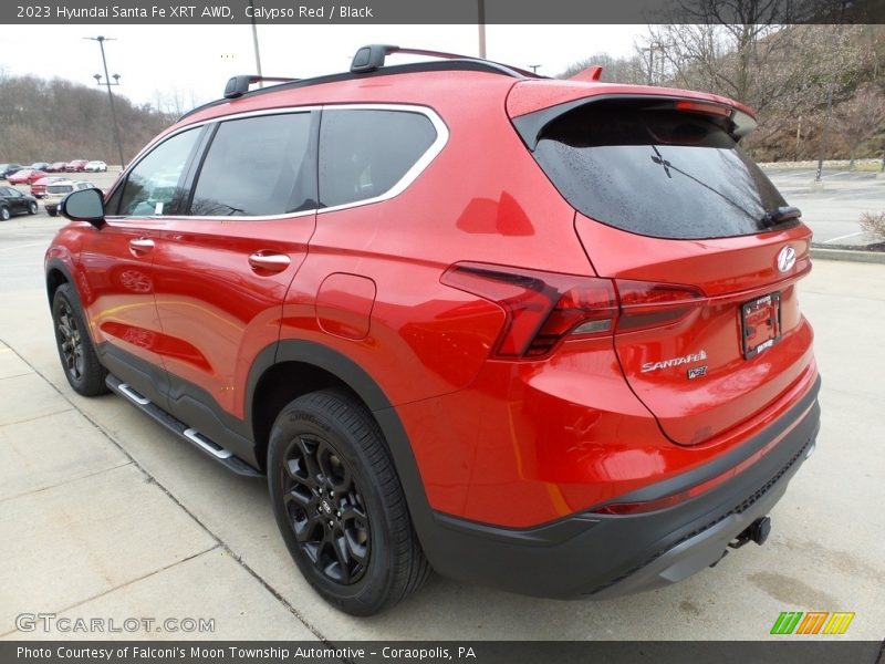 Calypso Red / Black 2023 Hyundai Santa Fe XRT AWD