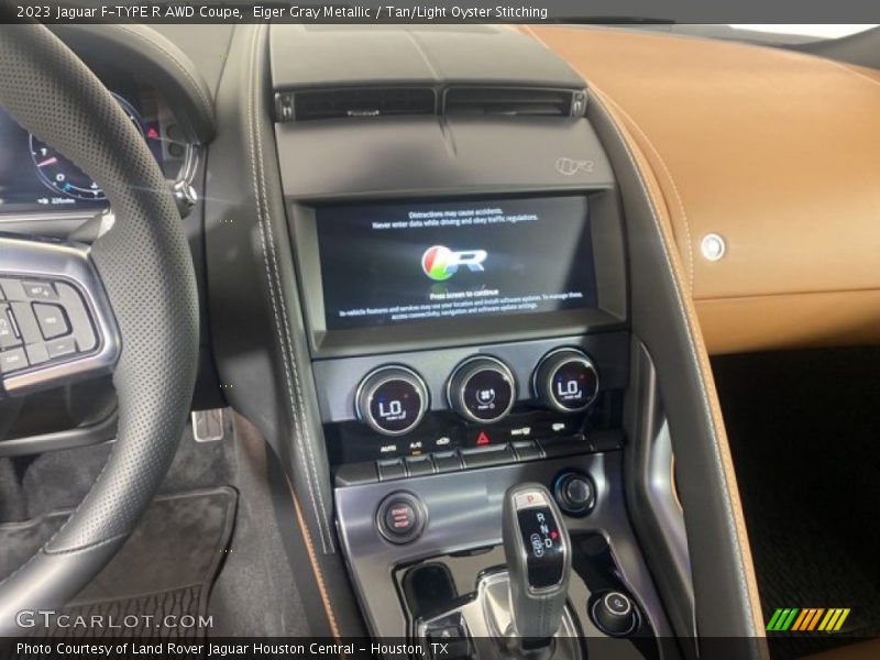 Controls of 2023 F-TYPE R AWD Coupe