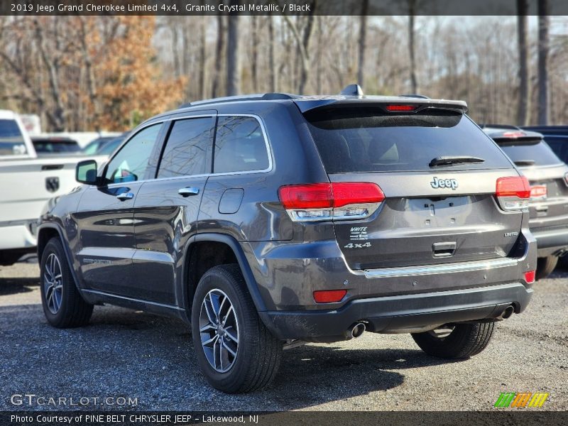 Granite Crystal Metallic / Black 2019 Jeep Grand Cherokee Limited 4x4