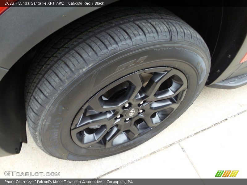 Calypso Red / Black 2023 Hyundai Santa Fe XRT AWD
