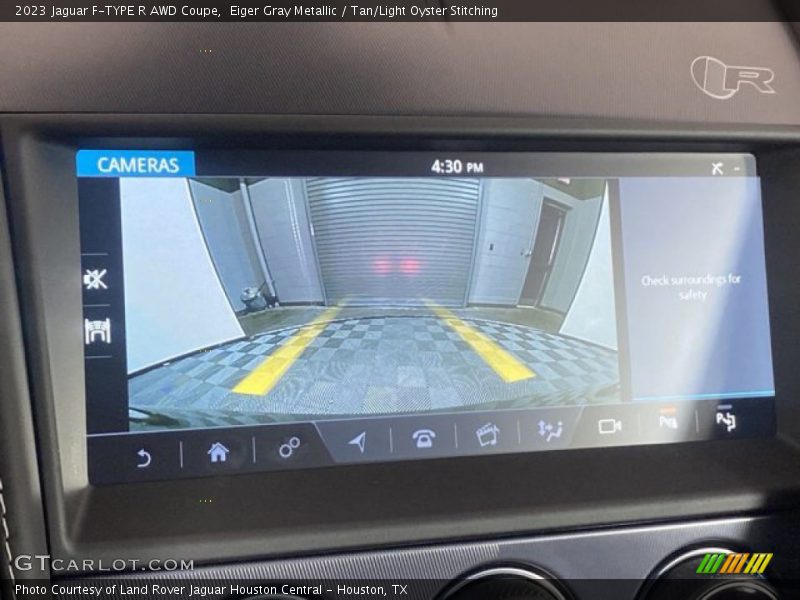 Eiger Gray Metallic / Tan/Light Oyster Stitching 2023 Jaguar F-TYPE R AWD Coupe