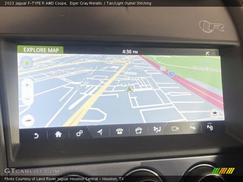 Navigation of 2023 F-TYPE R AWD Coupe