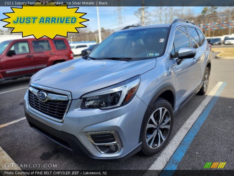 Ice Silver Metallic / Black 2021 Subaru Forester 2.5i Limited