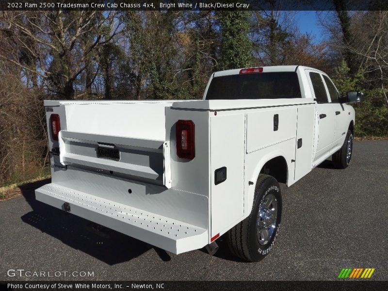 Bright White / Black/Diesel Gray 2022 Ram 2500 Tradesman Crew Cab Chassis 4x4