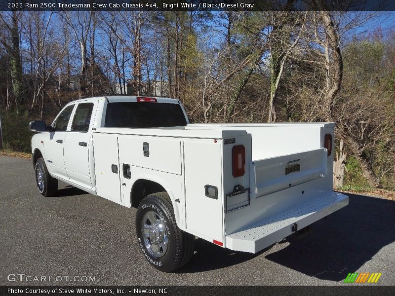 Bright White / Black/Diesel Gray 2022 Ram 2500 Tradesman Crew Cab Chassis 4x4