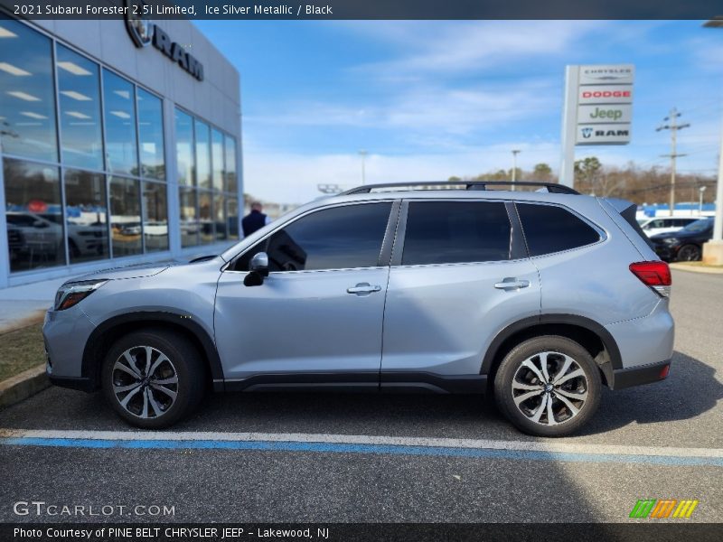 Ice Silver Metallic / Black 2021 Subaru Forester 2.5i Limited