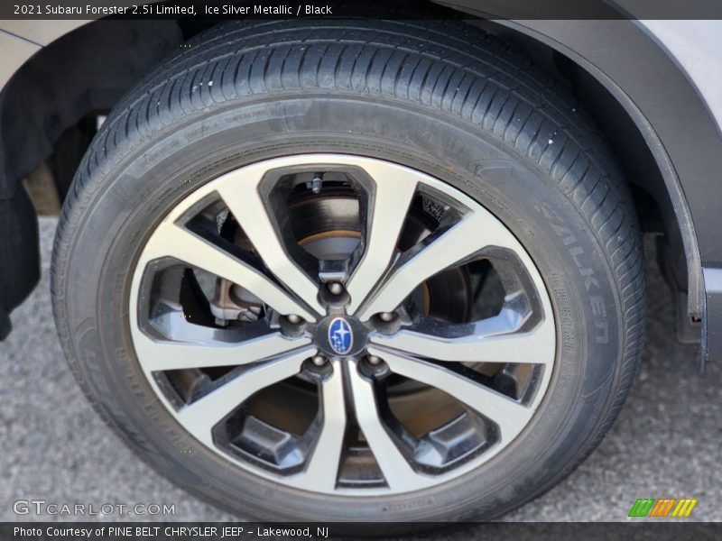 Ice Silver Metallic / Black 2021 Subaru Forester 2.5i Limited