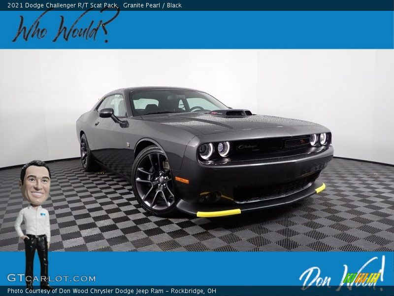 Granite Pearl / Black 2021 Dodge Challenger R/T Scat Pack