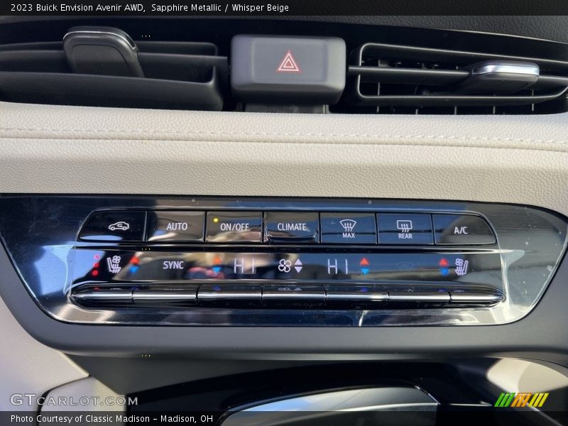 Sapphire Metallic / Whisper Beige 2023 Buick Envision Avenir AWD