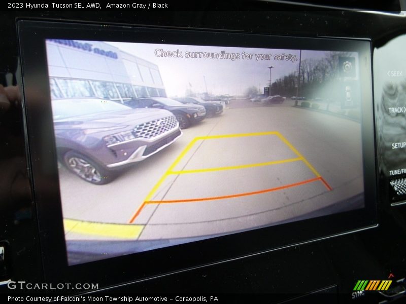 Amazon Gray / Black 2023 Hyundai Tucson SEL AWD