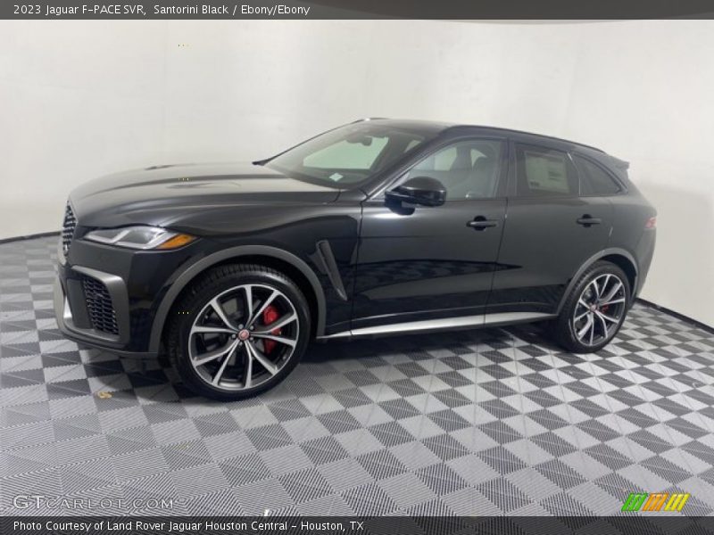 Santorini Black / Ebony/Ebony 2023 Jaguar F-PACE SVR