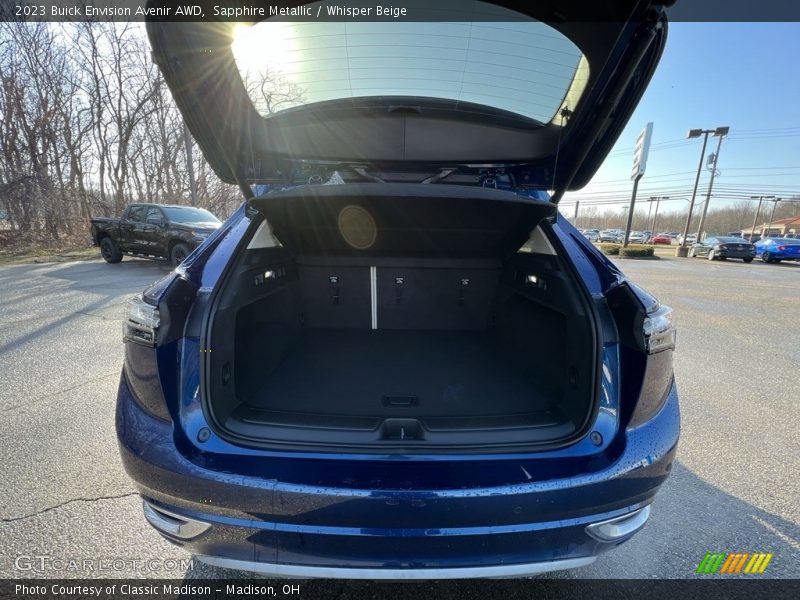 Sapphire Metallic / Whisper Beige 2023 Buick Envision Avenir AWD