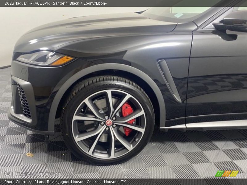 Santorini Black / Ebony/Ebony 2023 Jaguar F-PACE SVR