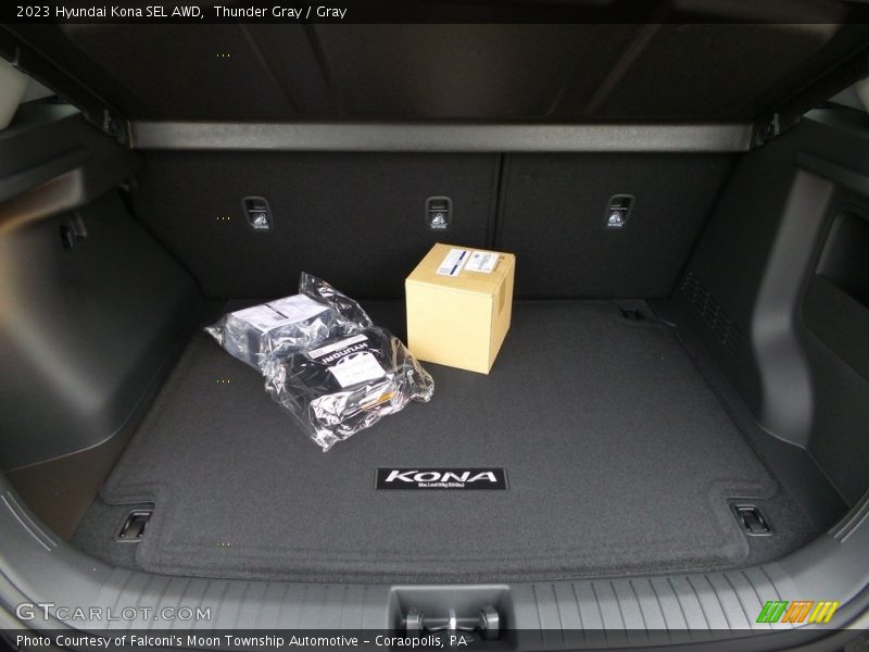 Thunder Gray / Gray 2023 Hyundai Kona SEL AWD