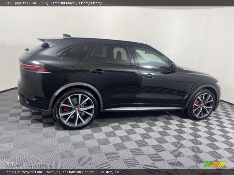 Santorini Black / Ebony/Ebony 2023 Jaguar F-PACE SVR