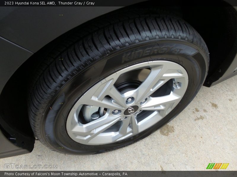 Thunder Gray / Gray 2023 Hyundai Kona SEL AWD